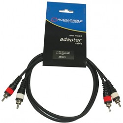 Audio vadi ACCU-CABLE RCA 0,5m